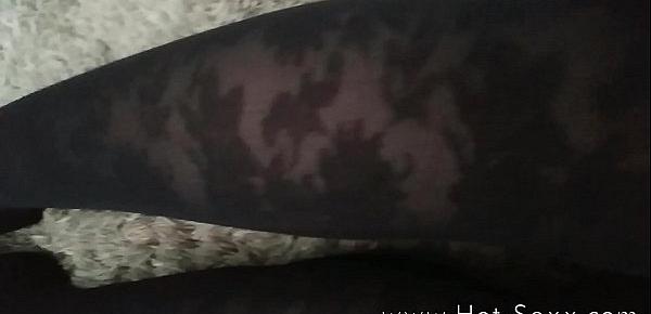  My sexy feet in this pantyhose!